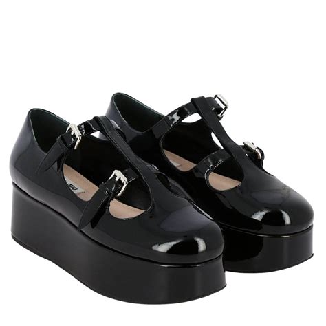 miu miu platform ballet|ballet flats value.